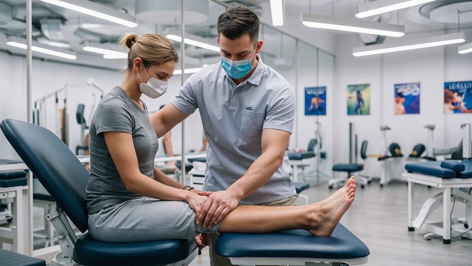 Physiotherapy session